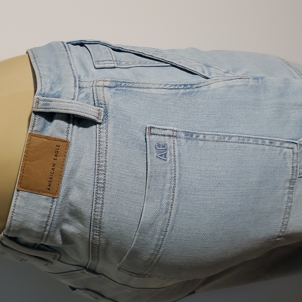American Eagle Outfitters Light Blue Flare Jeans - Picture 8 of 16